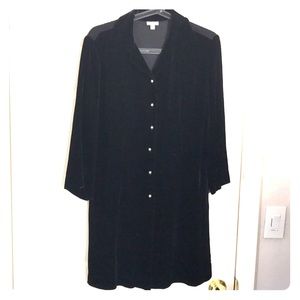 J Jill velour jacket NWOT